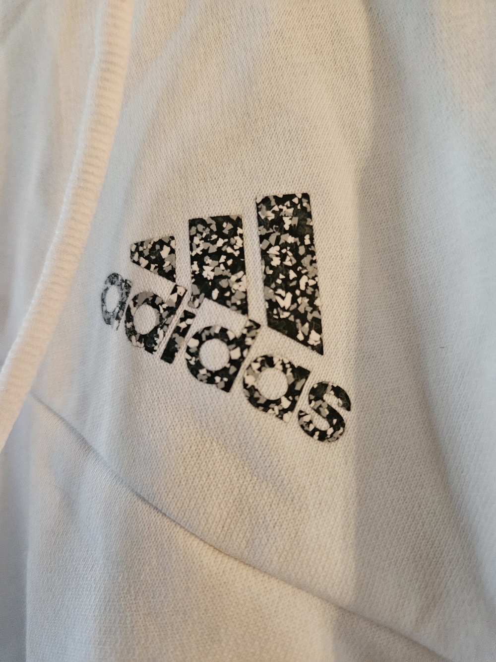 adidas Women's White Logo Sweatshirt